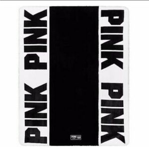 PINK VICTORIA SECRET SHERPA BLANKET